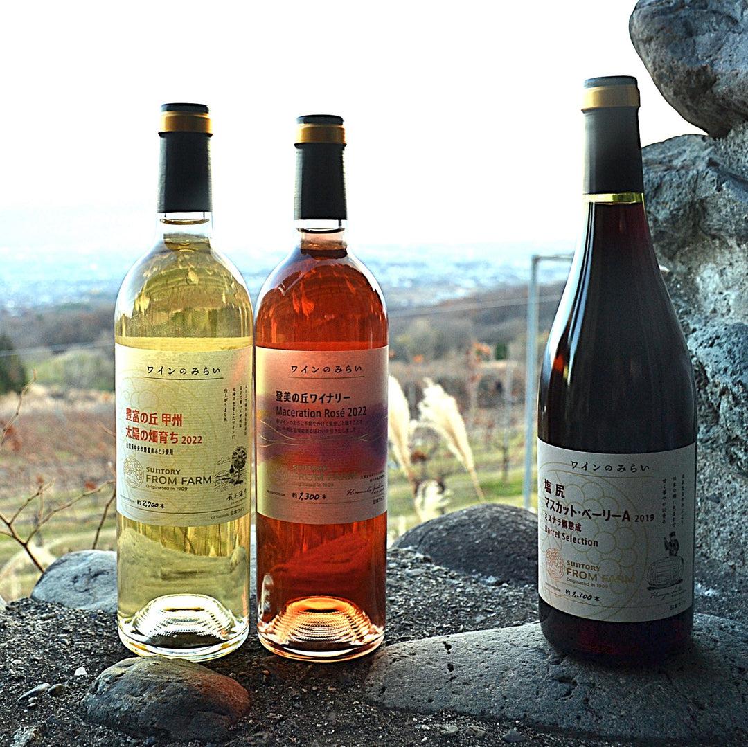 南向醸造3本セット（日本ワイン） 日本ブドウ品種ワインセット – 鮨ワイン甲州 & ヤマソーヴィニヨン2023