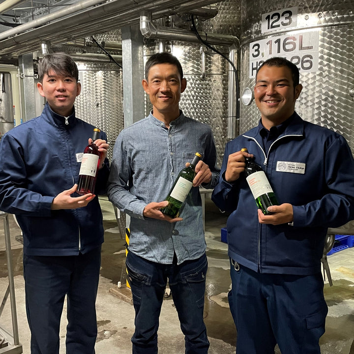 サントリー 梓の森プラント竣工記念 益子焼ボトル 760ml 43％ 箱付 送料無料】梓川アロマティックワイン2023年3本セット｜ワインのみらい