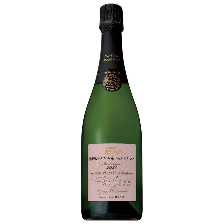 津軽ピノ・ノワール＆シャルドネ スパークリング ロゼ 2021 – SUNTORY